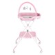 Multifunctional Changing Table Stand Croco Pink