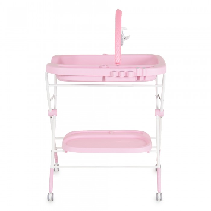 Multifunctional Changing Table Stand Croco Pink