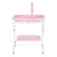 Multifunctional Changing Table Stand Croco Pink
