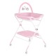 Multifunctional Changing Table Stand Croco Pink