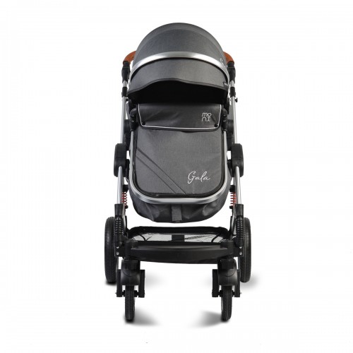 Καρότσι Gala Black Leather