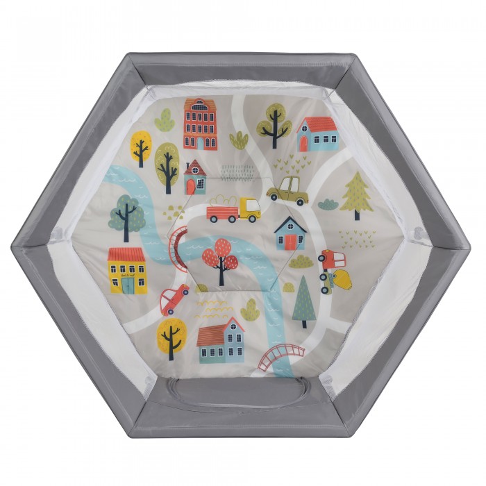 Εξάγωνο Πάρκο Playbox Grey