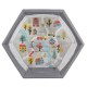Εξάγωνο Πάρκο Playbox Grey