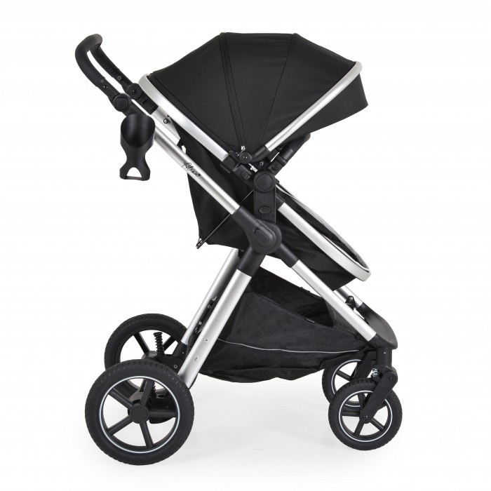Πολυκαρότσι Alina 2 in 1 Με Κάθισμα Αυτοκινήτου Black Onyx