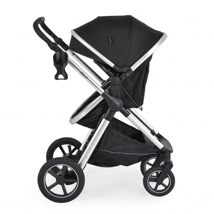 Πολυκαρότσι Alina 2 in 1 Με Κάθισμα Αυτοκινήτου Black Onyx