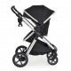 Πολυκαρότσι Alina 2 in 1 Με Κάθισμα Αυτοκινήτου Black Onyx