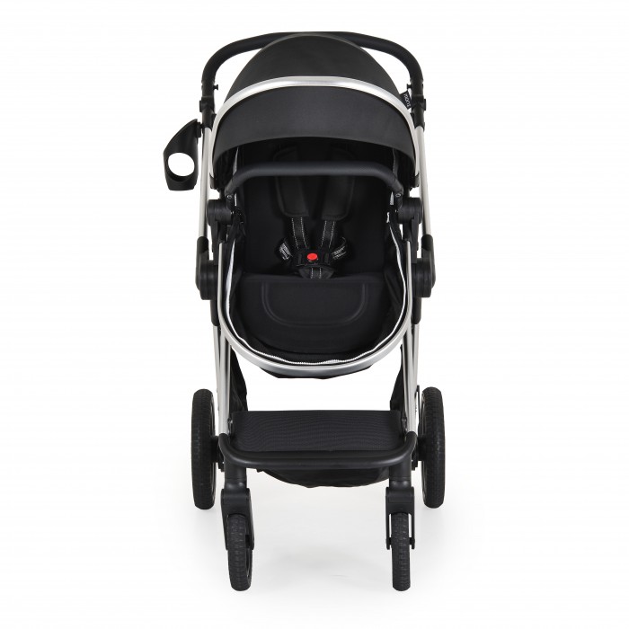 Πολυκαρότσι Alina 2 in 1 Με Κάθισμα Αυτοκινήτου Black Onyx