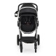 Πολυκαρότσι Alina 2 in 1 Με Κάθισμα Αυτοκινήτου Black Onyx