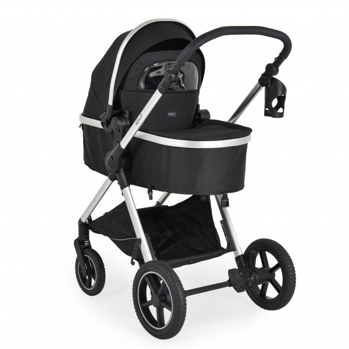 Πολυκαρότσι Alina 2 in 1 Με Κάθισμα Αυτοκινήτου Black Onyx