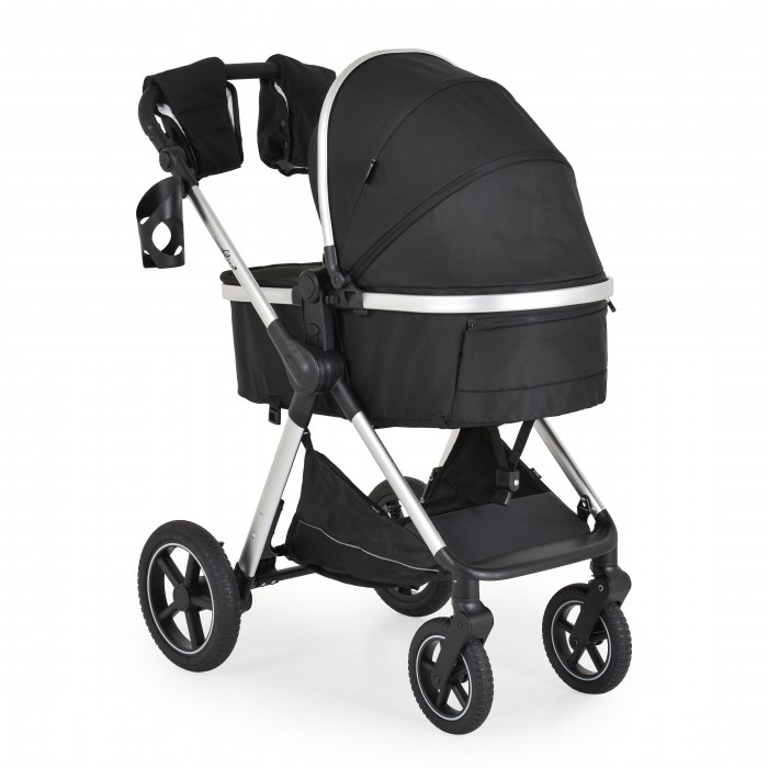 Πολυκαρότσι Alina 2 in 1 Με Κάθισμα Αυτοκινήτου Black Onyx