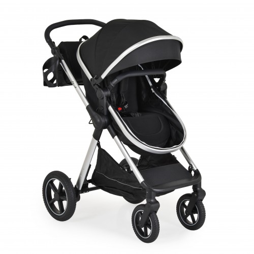Πολυκαρότσι Alina 2 in 1 Με Κάθισμα Αυτοκινήτου Black Onyx
