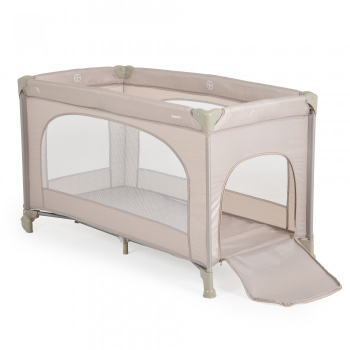 Folding Cot Uno Beige