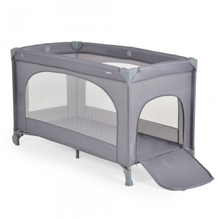 Folding Cot Uno Grey