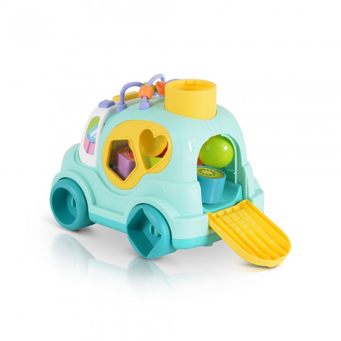 Block Car With Music And Light Blue HE0547