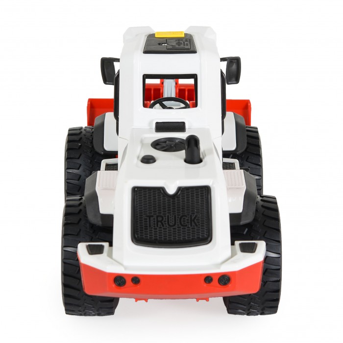 Bulldozer With Light And Sound Red 666-62p