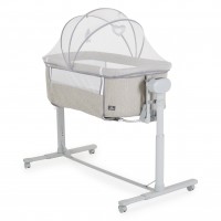 Ηλεκτρικό Λίκνο Baby Crib And Cradle C'est La Vie Light Grey