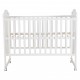 Wooden Baby Cot Juno White