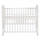 Wooden Baby Cot Juno White