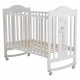 Wooden Baby Cot Juno White