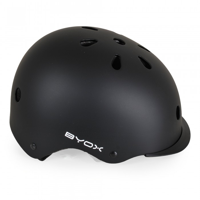 Skate Helmet Y09 Black Size M 54-58cm