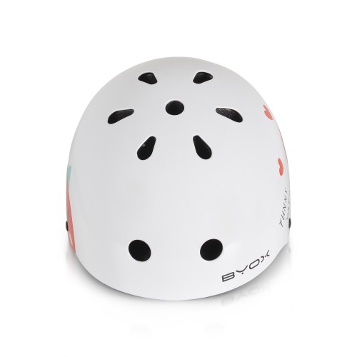 Skate Helmet Y09 White 54-58cm