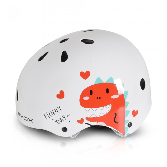 Skate Helmet Y09 White 54-58cm