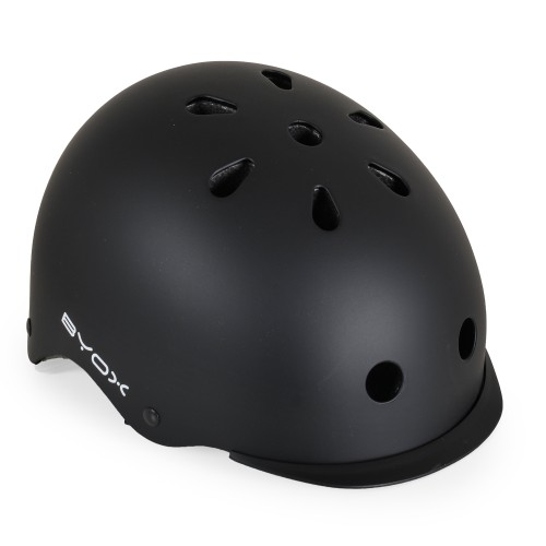 Skate Helmet Y09 Black Size M 54-58cm