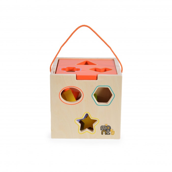 Shape Sorting Wooden Cube