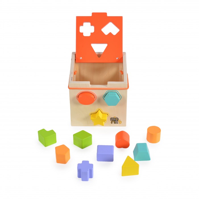 Shape Sorting Wooden Cube