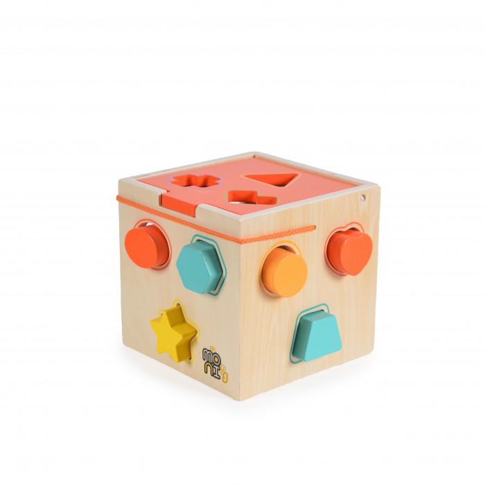 Shape Sorting Wooden Cube