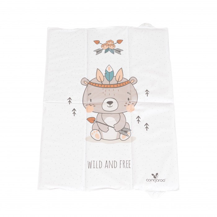 Wild Free Bear Folding Changing Bag 40x60cm