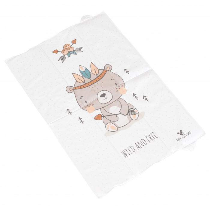 Wild Free Bear Folding Changing Bag 40x60cm