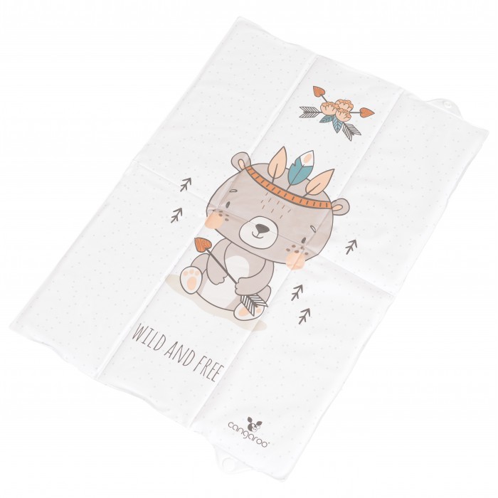 Wild Free Bear Folding Changing Bag 40x60cm