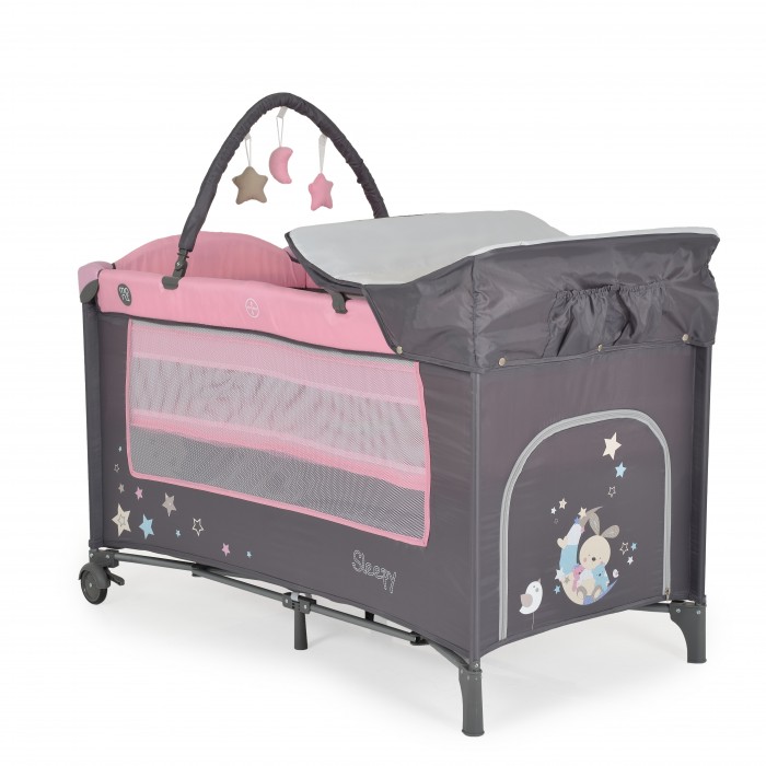 Folding Cot Sleepy Pink New Collor