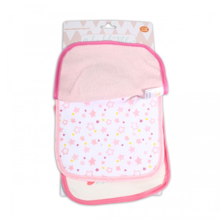 Σαλιέρα Baby Bib Tibby Pink