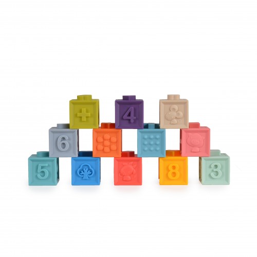 Bath Toy Squeeze Cubes