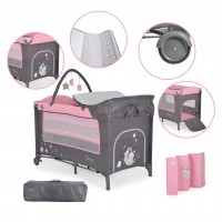 Folding Cot Sleepy Pink New Collor