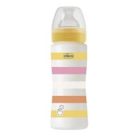 GIRL Well Being Plastic Baby Bottle 330ML 4M+