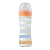 BOY Well Being Glass Baby Bottle 240ML 0M+