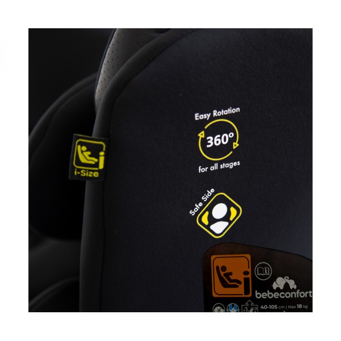 Κάθισμα Aυτοκινήτου i-Next i-Size 360° Black