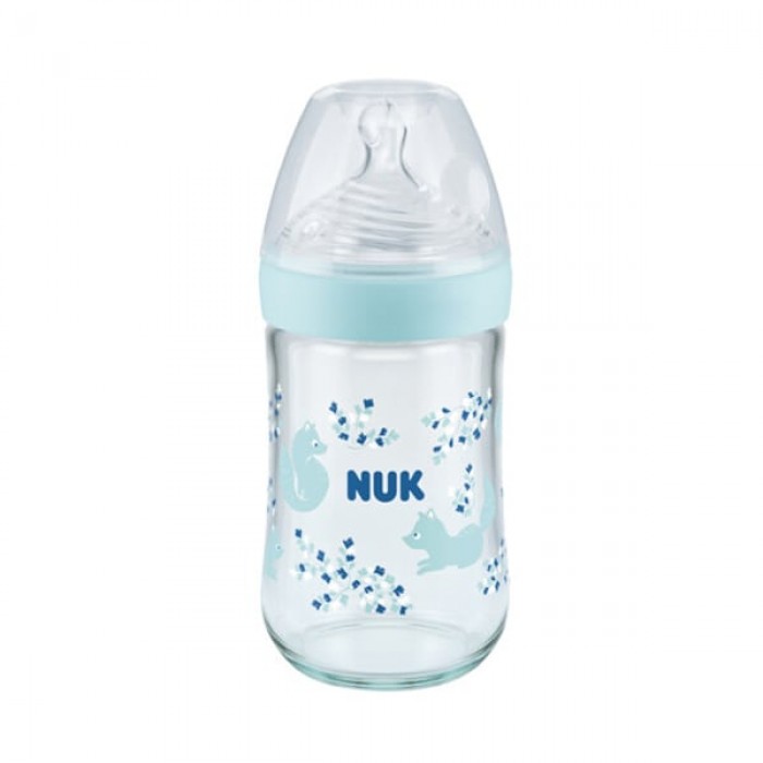 Γυάλινο Μπιμπερό Nature Sense 240ml 0-6M