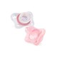 Pacifier Mini Soft 0-2M Physio Forma Pink 2Pcs