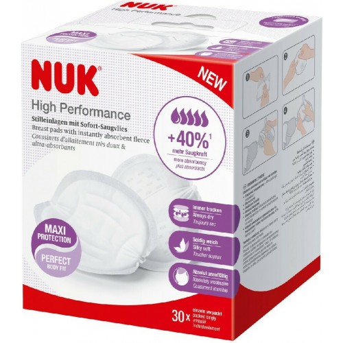 Nuk Επιθέματα Στήθους High Performance 30Tεμ