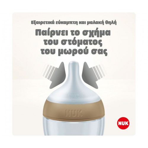 Μπιμπερό Πλαστικό 150ml 0+M Perfect Match Σιλικόνη Temperature Control Twig