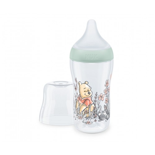 Μπιμπερό Πλαστικό 260ml 3+M Perfect Match Σιλικόνη Temperature Control Winnie M