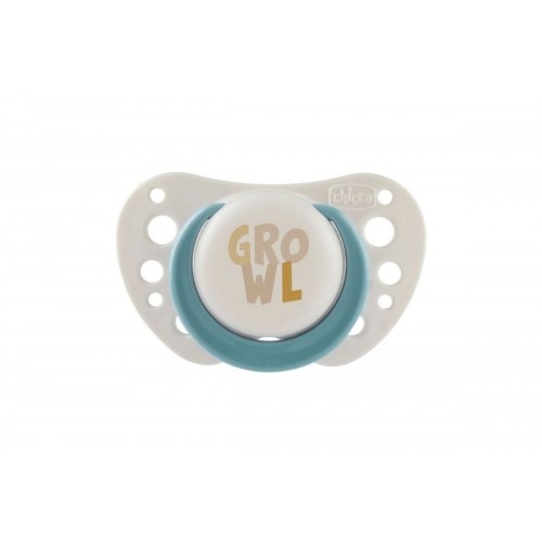 PhysioForma AIR Silicone Pacifier BEIGE-BLUE 0-6M+ (2pcs)