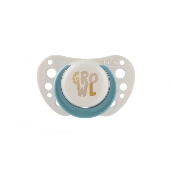 PhysioForma AIR Silicone Pacifier BEIGE-BLUE 0-6M+ (2pcs)