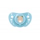 PhysioForma AIR Silicone Pacifier BEIGE-BLUE 0-6M+ (2pcs)