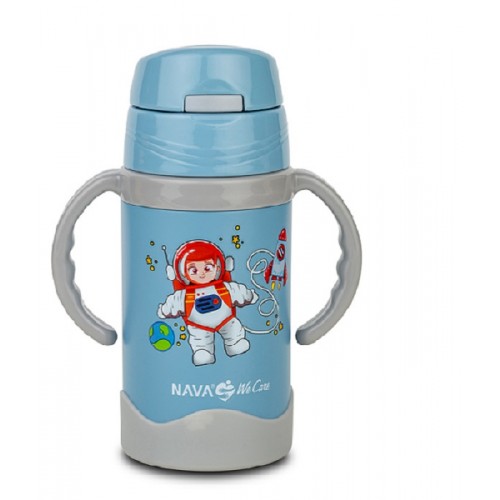 Θερμός Μπουκάλι Ανοξείδωτο We Care Μπλε 300ml