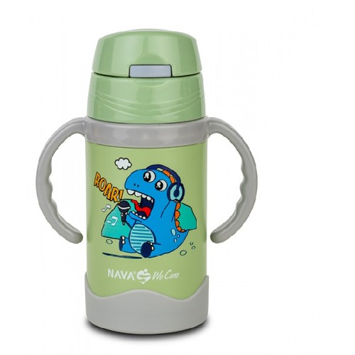 Θερμός Μπουκάλι Ανοξείδωτο We Care Πράσινο 300ml